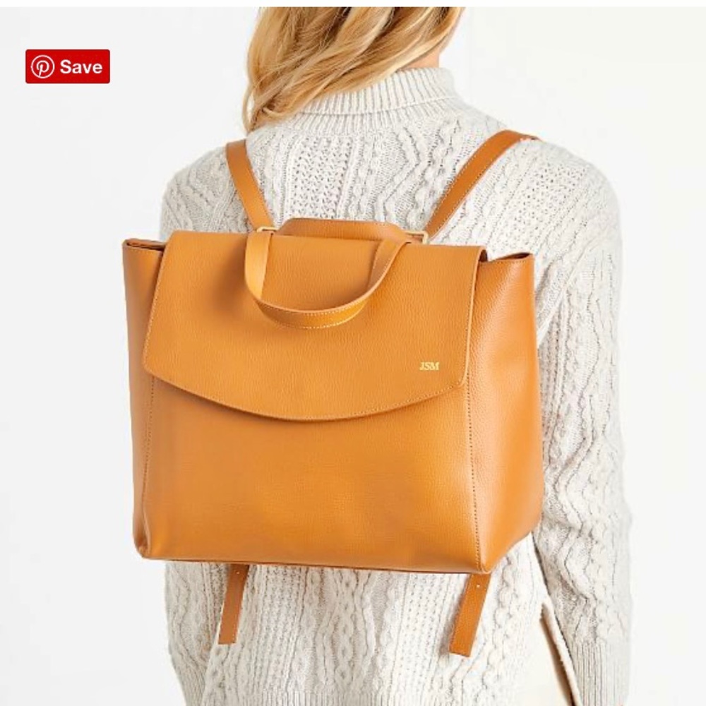 Mark and Graham Leather convertible backpack